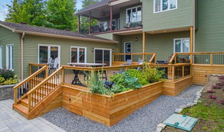 Terassenbau, Außenanlage